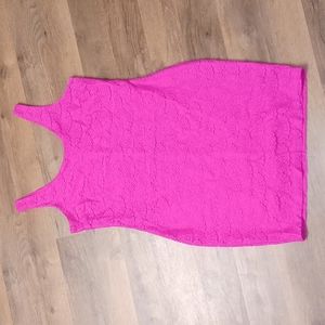 80's style lace mini dress